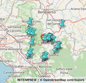 Mappa Via Mario Malzoni, 83013 Avellino AV, Italia (11.45158)
