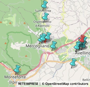 Mappa Via Mario Malzoni, 83013 Avellino AV, Italia (2.55235)