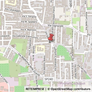 Mappa Via L. Settembrini, 18, 80014 Giugliano in Campania, Napoli (Campania)