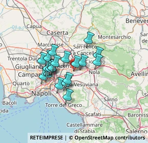 Mappa 80031 Brusciano NA, Italia (10.664)