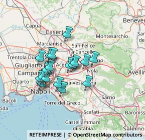 Mappa 80031 Brusciano NA, Italia (11.4855)