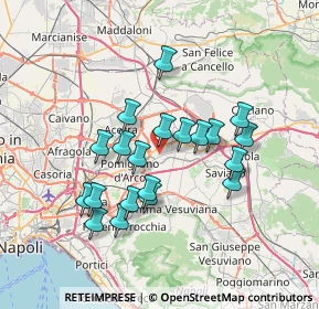 Mappa 80031 Brusciano NA, Italia (6.683)