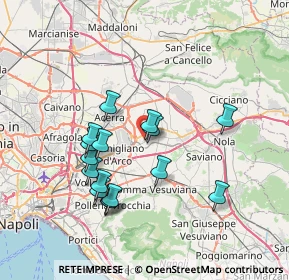 Mappa 80031 Brusciano NA, Italia (7.295)