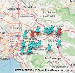 Mappa 80031 Brusciano NA, Italia (6.835)