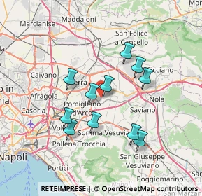 Mappa 80031 Brusciano NA, Italia (6.52909)