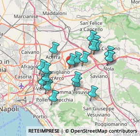 Mappa 80031 Brusciano NA, Italia (6.536)