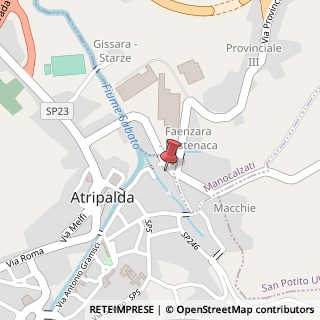 Mappa Via Angelo Mastroberardino, 5, 83042 Atripalda, Avellino (Campania)