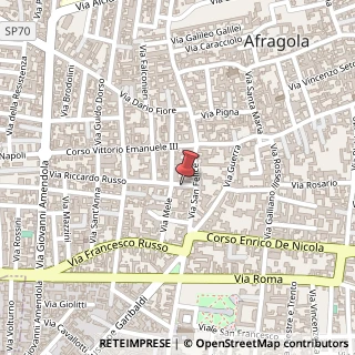 Mappa Via Riccardo Russo, 16, 80021 Afragola, Napoli (Campania)