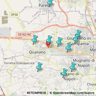 Mappa Via della Libertà, 80010 Giugliano in Campania NA, Italia (2.50182)