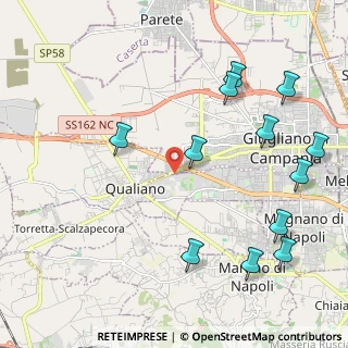 Mappa Via della Libertà, 80010 Giugliano in Campania NA, Italia (2.7275)