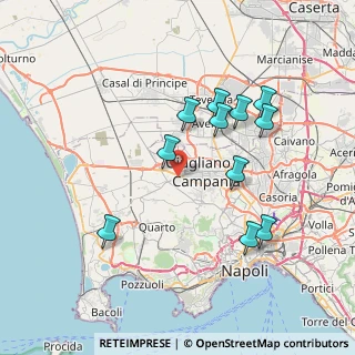 Mappa Via della Libertà, 80010 Giugliano in Campania NA, Italia (7.74091)