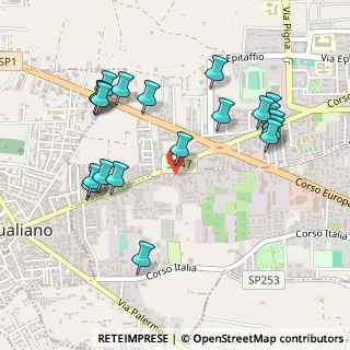 Mappa Via della Libertà, 80010 Giugliano in Campania NA, Italia (0.5705)