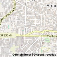 Mapa Afragola