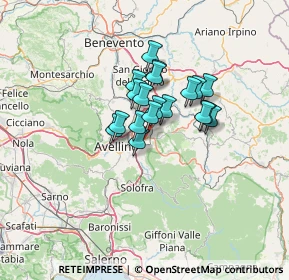 Mappa 83050 San Potito Ultra AV, Italia (9.11263)