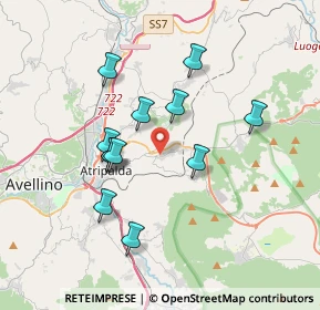 Mappa 83050 San Potito Ultra AV, Italia (3.43667)