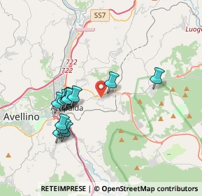 Mappa 83050 San Potito Ultra AV, Italia (3.71667)