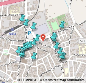 Mappa Piazza Marconi angolo, 80035 Nola NA, Italia (0.246)