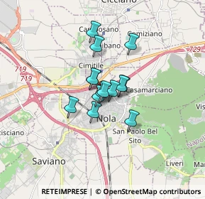 Mappa Piazza Marconi angolo, 80035 Nola NA, Italia (1.02214)