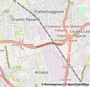 Mappa 80028 Frattamaggiore NA, Italia (1.0865)