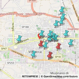 Mappa ASL Napoli 2 Nord, 80014 Giugliano in Campania NA, Italia (1.09611)
