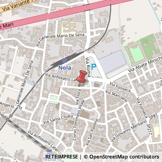 Mappa Via Principe di Napoli, 13, 80035 Nola, Napoli (Campania)