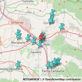 Mappa Via San Luca, 80035 Nola NA, Italia (4.40278)