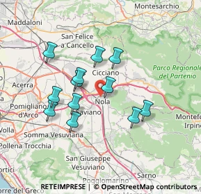 Mappa Piazza Giacomo Matteotti, 80035 Nola NA, Italia (6.43833)