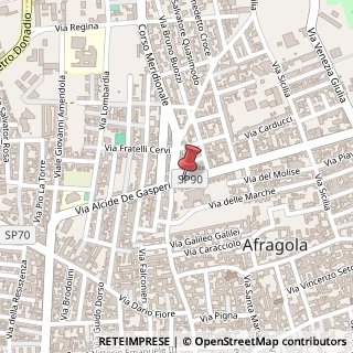 Mappa Via Alcide De Gasperi, 85, 80021 Afragola, Napoli (Campania)