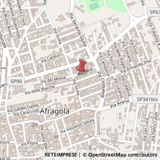 Mappa Via Piave, 6, 80021 Afragola, Napoli (Campania)