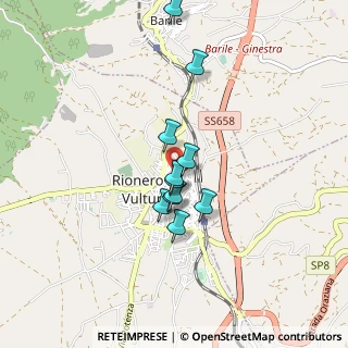 Mappa Via S. Teresa, 85028 Rionero in Vulture PZ, Italia (0.69182)