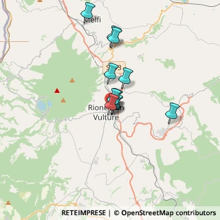 Mappa Via S. Teresa, 85028 Rionero in Vulture PZ, Italia (2.59455)