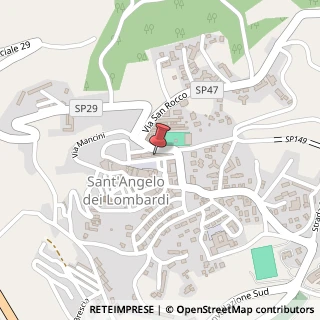Mappa Piazza de Sanctis, 62, 83054 Sant'Angelo dei Lombardi, Avellino (Campania)