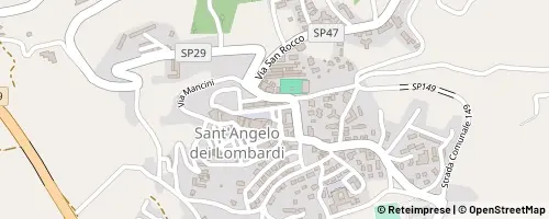 Mappa Sant'Angelo dei Lombardi