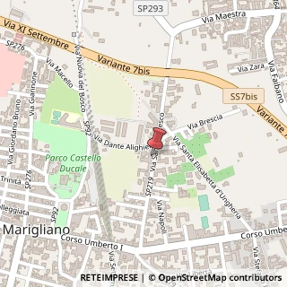 Mappa Via San Francesco, 64, 80034 Marigliano, Napoli (Campania)