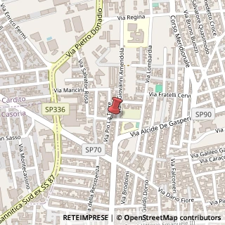 Mappa Via Piemonte, 4, 80021 Afragola, Napoli (Campania)