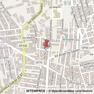 Mappa Via Piemonte, 5, 80021 Afragola, Napoli (Campania)