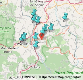 Mappa Piazza Baroni, 83050 San Potito Ultra AV, Italia (6.20273)