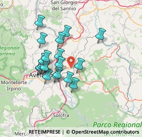 Mappa Piazza Baroni, 83050 San Potito Ultra AV, Italia (6.466)