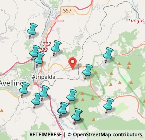 Mappa Piazza Baroni, 83050 San Potito Ultra AV, Italia (5.09533)