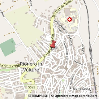 Mappa Via Appia, 10, 85028 Rionero in Vulture, Potenza (Basilicata)