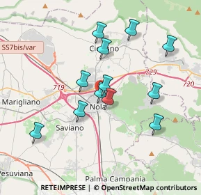 Mappa Via Cupa Ruopoli, 80035 Nola NA, Italia (3.50917)