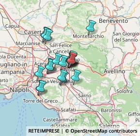 Mappa Via Cupa Ruopoli, 80035 Nola NA, Italia (10.1045)