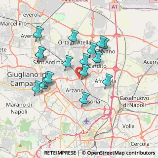 Mappa SP ex SS 162 NC, 80027 Frattamaggiore NA, Italia (3.67882)