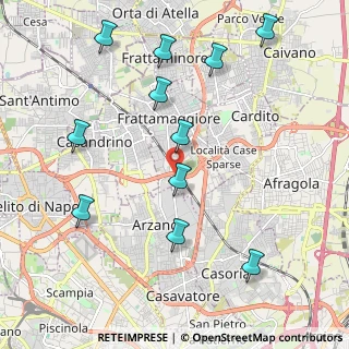 Mappa SP ex SS 162 NC, 80027 Frattamaggiore NA, Italia (2.50091)