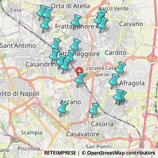 Mappa SP ex SS 162 NC, 80027 Frattamaggiore NA, Italia (2.3795)