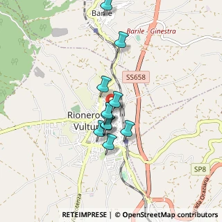 Mappa Via Piave, 85028 Rionero In Vulture PZ, Italia (0.69636)