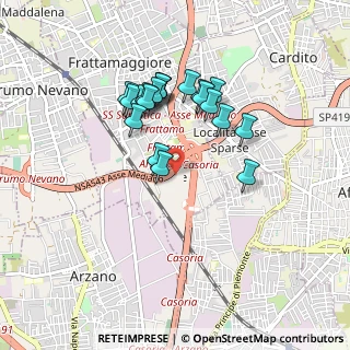 Mappa Asse Mediano, 80027 Frattamaggiore NA, Italia (0.831)
