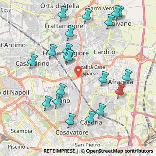 Mappa Asse Mediano, 80027 Frattamaggiore NA, Italia (2.5565)