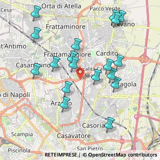 Mappa Asse Mediano, 80027 Frattamaggiore NA, Italia (2.29944)