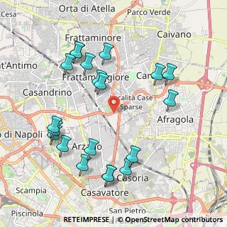 Mappa Asse Mediano, 80027 Frattamaggiore NA, Italia (2.395)